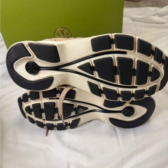 Tory Burch Tan Suede Athletic Shoes - Picture 3 of 7